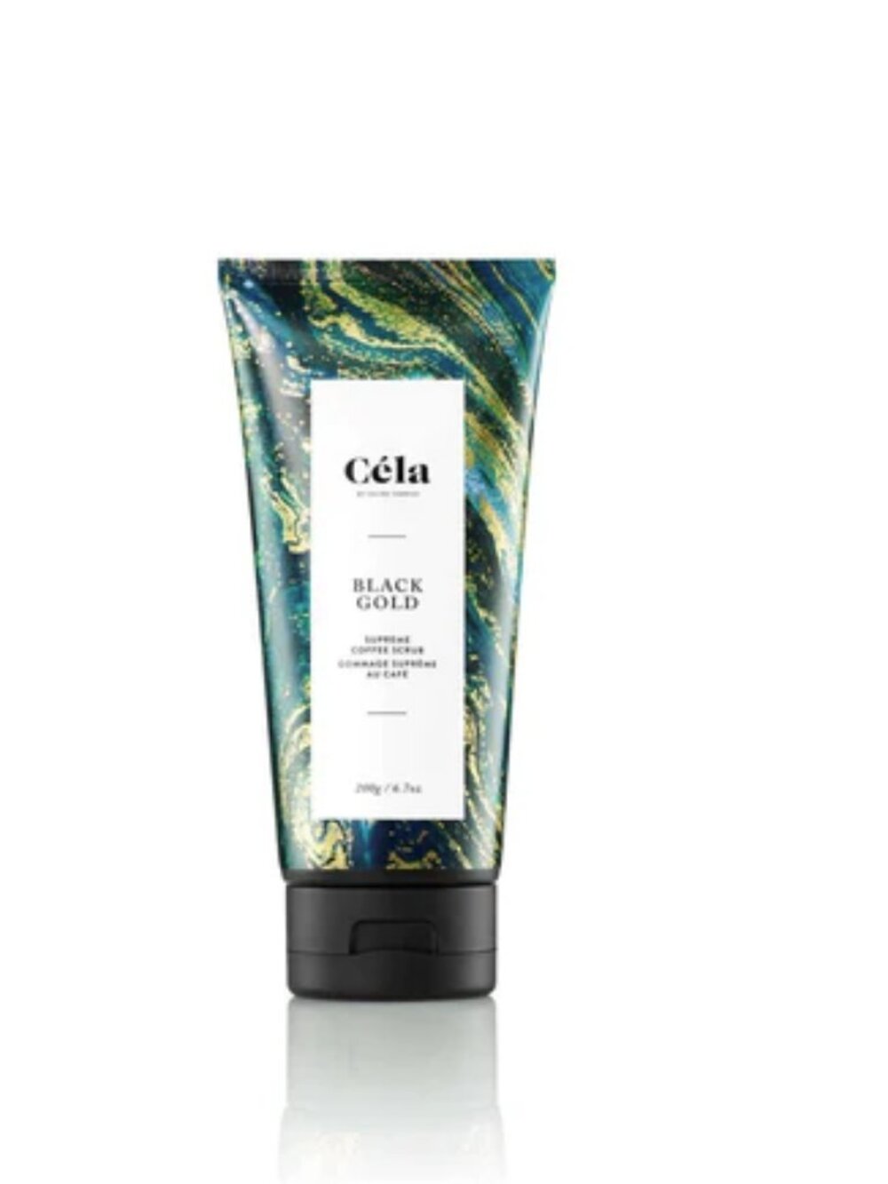 Cela Black Gold Supreme Coffee Scrub retail $35